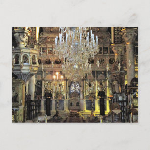 Carte Postale Intérieur de l'église des Métamorphes, Syros