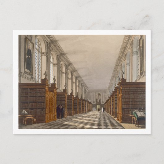 Carte Postale Intérieur de Trinity College Library, Cambridge, f (Devant)