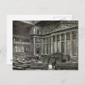 Carte Postale Intérieur des Chambres du Parlement, Vienne (Devant / Derrière)