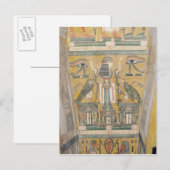 Carte Postale Intérieur du cercueil d'Imenemipet (Devant / Derrière)