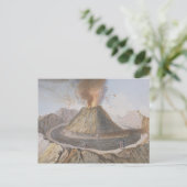 Carte Postale Intérieur du cône du Vésuve Avant 1767 E (Debout devant)