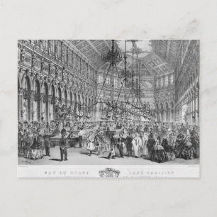 Carte Postale Intérieur du "Grand Café Parisien", Paris