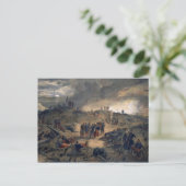 Carte Postale Intérieur du Malakoff, assiette de "Le Siège de (Debout devant)