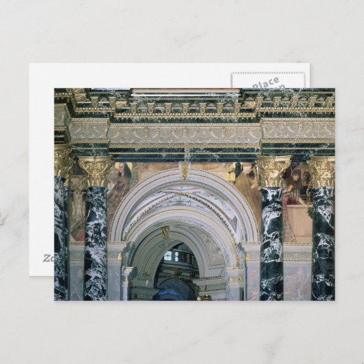 Carte Postale Intérieur du musée Kunsthistorisches (Devant / Derrière)