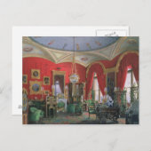 Carte Postale Intérieur du Palais d'Hiver (Devant / Derrière)