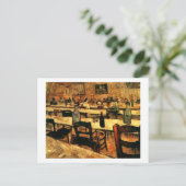 Carte Postale Intérieur du Restaurant à Arles, Vincent van Gogh (Debout devant)