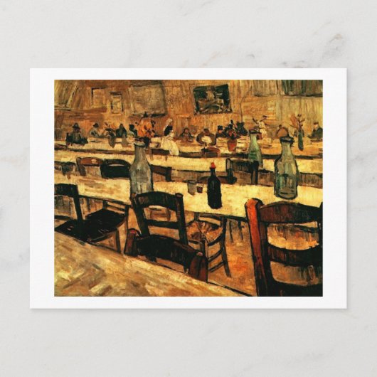 Carte Postale Intérieur du Restaurant à Arles, Vincent van Gogh (Devant)