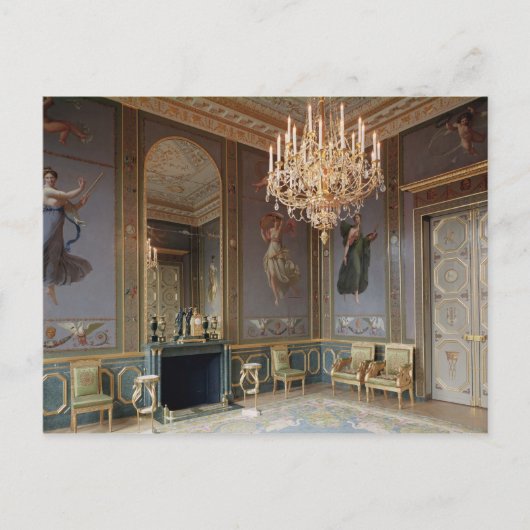 Carte Postale Intérieur du Salon de Musique (Devant)
