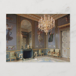 Carte Postale Intérieur du Salon de Musique