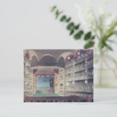 Carte Postale Intérieur du théâtre Drury Lane, 1808 (Debout devant)