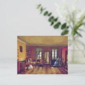 Carte Postale Intérieur d'un grenier (Debout devant)