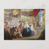 Carte Postale Intérieur d'une boutique (Devant)