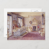 Carte Postale Intérieur d'une chambre (Devant / Derrière)