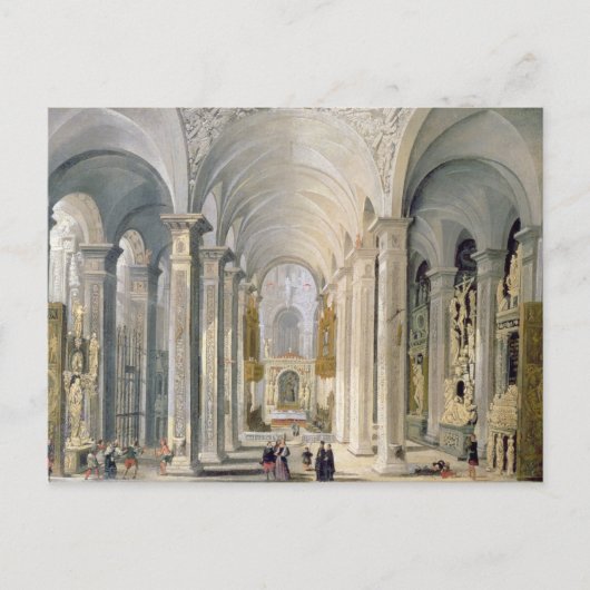 Carte Postale Intérieur d'une église 2 (Devant)