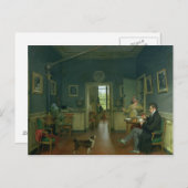 Carte Postale Intérieur d'une salle à manger, 1816 (Devant / Derrière)