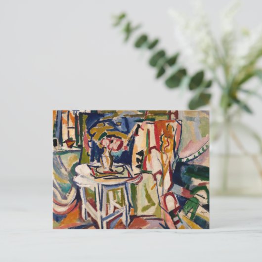 Carte Postale Intérieur | Henry Lyman Saÿen (Debout devant)