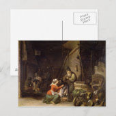 Carte Postale Intérieur rustique (Devant / Derrière)