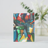 Carte Postale Intérieur strict (intérieur abstrait) (Debout devant)