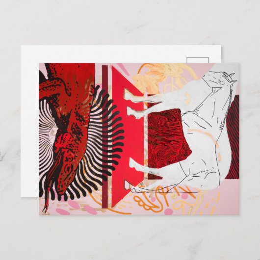 Carte Postale intérimaire (Devant / Derrière)