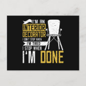 Carte Postale Interior Decorator (Devant)