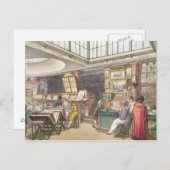 Carte Postale Interior from Ackermann's Repository of Arts (Devant / Derrière)