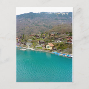 Carte Postale Interlaken, la vue depuis le pont