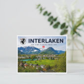Carte Postale Interlaken - Suisse (Debout devant)