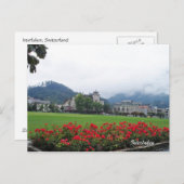 Carte Postale Interlaken, Suisse (Devant / Derrière)