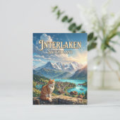Carte Postale Interlaken Suisse (Debout devant)