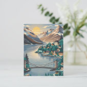 Carte Postale Interlaken Suisse Travel (Debout devant)