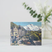 Carte postale Interlaken Vintage Suisse (Debout devant)