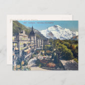 Carte postale Interlaken Vintage Suisse (Devant / Derrière)