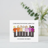 Carte Postale International Lesbian Day October 8th (Debout devant)