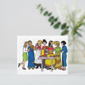 Carte Postale International tea party (Debout devant)