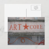 Carte postale internationale Graffiti (Devant / Derrière)