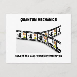 Carte Postale Interprétation de Quantum Mechanics Many Worlds