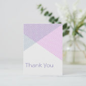 Carte Postale Intersecter Chevrons, merci (Debout devant)