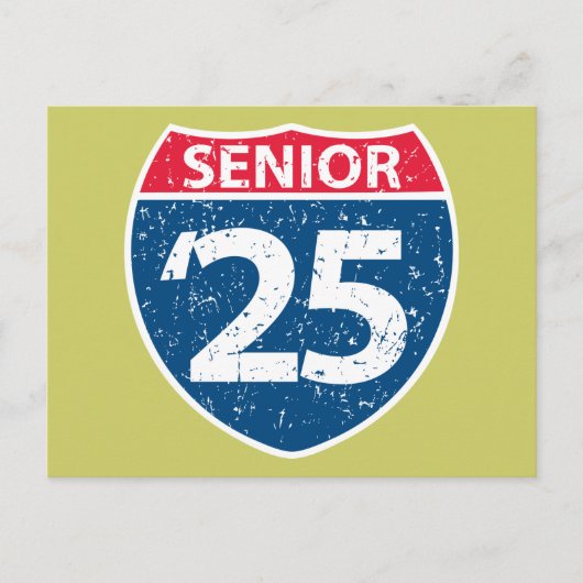 Carte postale Interstate Senior 25 (Devant)