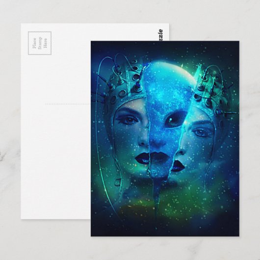 Carte Postale Interstellaire (Devant / Derrière)