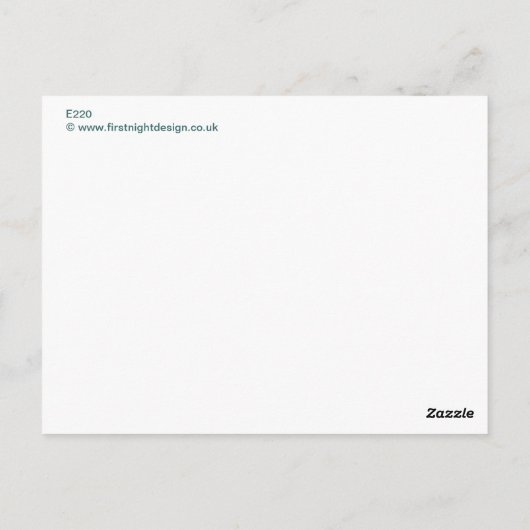 Carte Postale Intervalle au cirque (Dos)