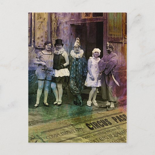 Carte Postale Intervalle au cirque (Devant)