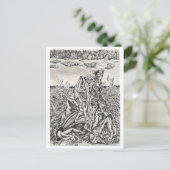 Carte Postale Intimidation (Debout devant)