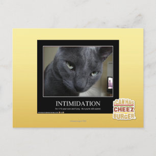 Carte Postale Intimidation