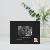 Carte Postale Intimidation (Debout devant)