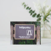 Carte Postale intipunku (Debout devant)