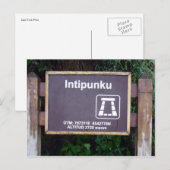 Carte Postale intipunku (Devant / Derrière)