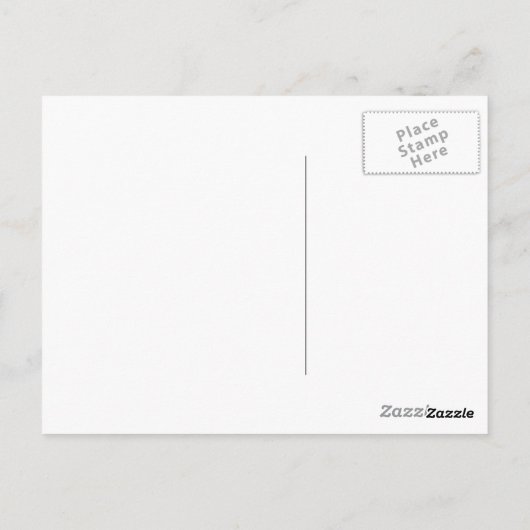 Carte postale intitulée 'La Mariée' (Dos)