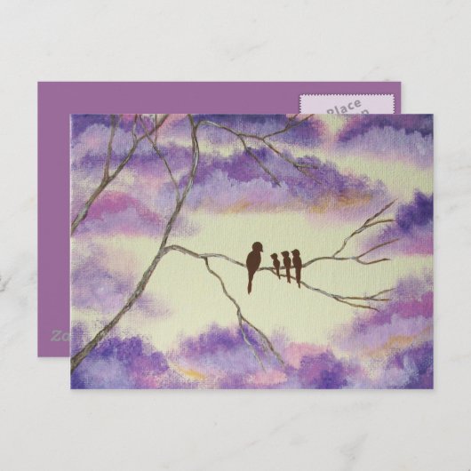 Carte Postale Intitulée : Une carte d'art des béné (Devant / Derrière)