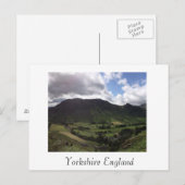 Carte postale intitulée Yorkshire England (Devant / Derrière)