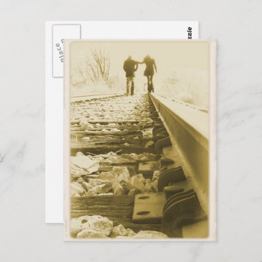 Carte postale Into the Future Together (Devant / Derrière)